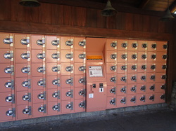 Lockers at Grizzly River Run